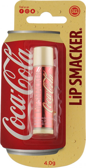 Lip Smacker Coca-Cola Vanilla Lip Balm - Бальзам для губ "Кока-Кола Ваніль"