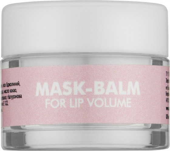 Top Beauty Mask-Balm For Lip Volume - Маска-блиск для візуального ефекту збільшення губ