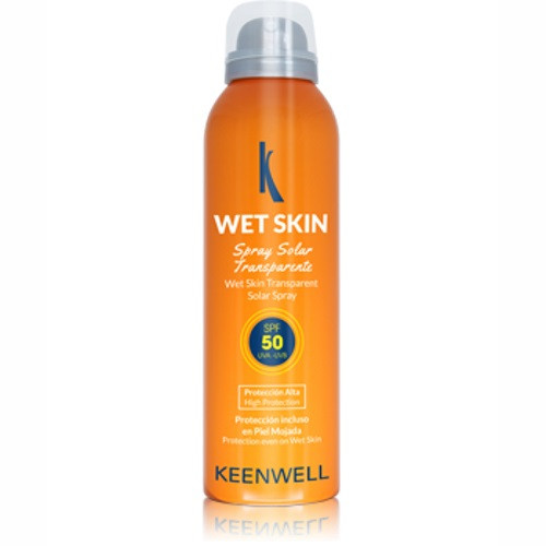 Keenwell Wet Skin Transparent Solar Spray SPF 50 - Сонцезахисний прозорий спрей з SPF 50