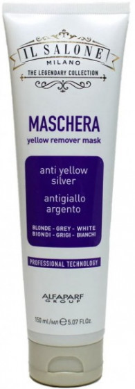 Alfaparf IL Salone Yellow Remover Mask - Маска для нейтралізації жовтизни