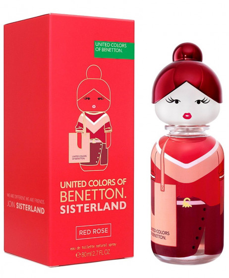 United Colors of Benetton Sisterland Red Rose - Туалетна вода - 1