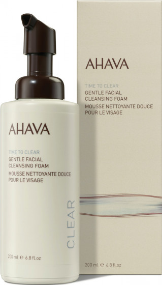 Ahava Time to Clear Gentle Facial Cleansing Foam - Ніжна очищуюча пінка для обличчя