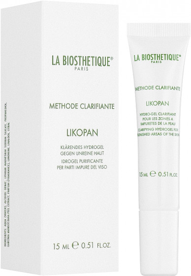 La Biosthetique Methode Clarifiante Likopan Gel - Гідрогель для лікування точкових запалень - 1