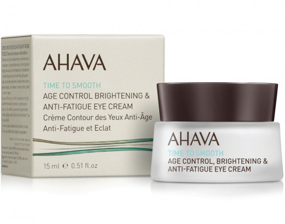 Ahava Age Control brightening & anti-fatigue Eye Cream - Крем омолоджуючий для шкіри навколо очей, що надає сяйво - 1