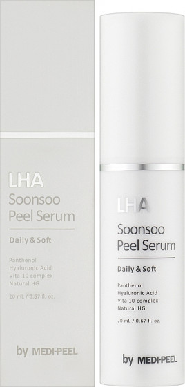 Medi Peel LHA Soonsoo Peel Serum - Сироватка-пілінг для обличчя з ліпогідрокислотою - 1