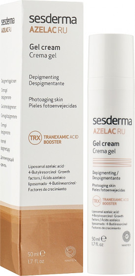 Sesderma Azelac Ru Cream Gel - Депігментуючий крем-гель для обличчя - 1