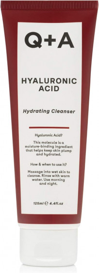 Q+A Hyaluronic Acid Cleansing Gel - Гель для вмивання з гіалуроновою кислотою