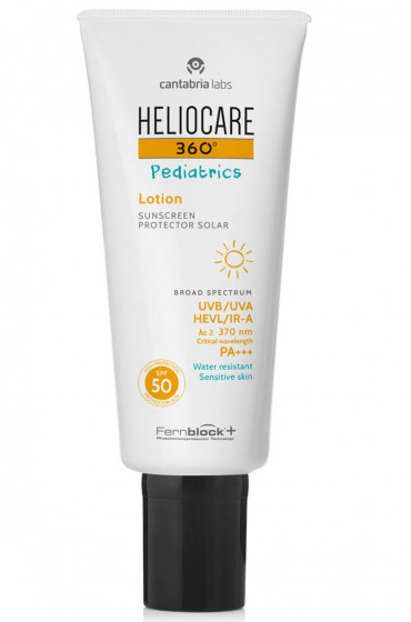 Cantabria Heliocare 360º Pediatrics Lotion SPF50+ - Дитячий сонцезахисний лосьйон