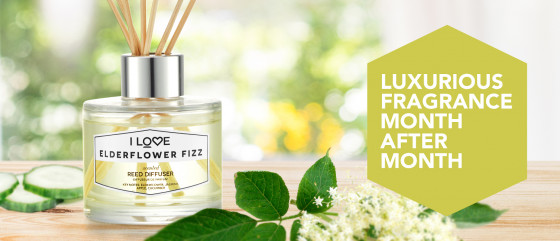 I Love Elderflower Fizz Reed Diffuser - Аромадифузор "Коктейль з бузини" - 3