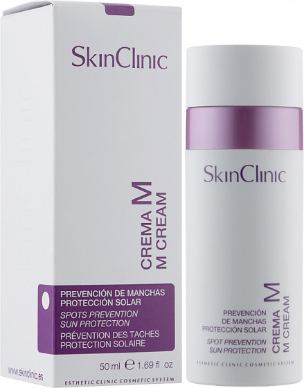 SkinClinic M Sun Protection Cream - Сонцезахисний крем для обличчя "М" - 1