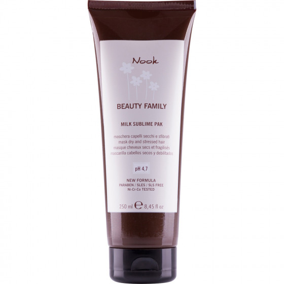 Nook Beauty Family Milk Sublime Pak - Маска живильна для сухого пошкодженого волосся