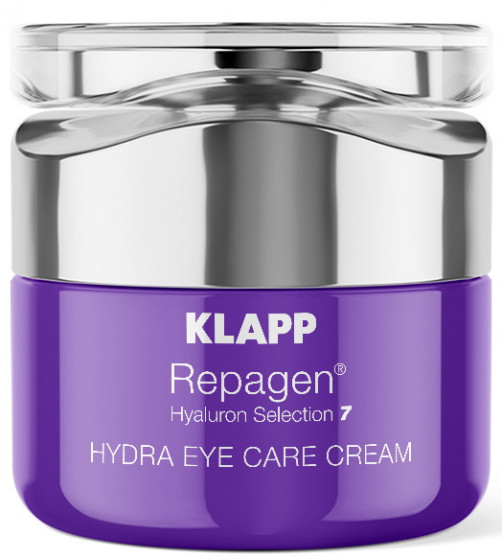 Klapp Repagen Hyaluron Selection 7 Hydra Eye Care Cream - Крем для догляду за шкірою навколо очей