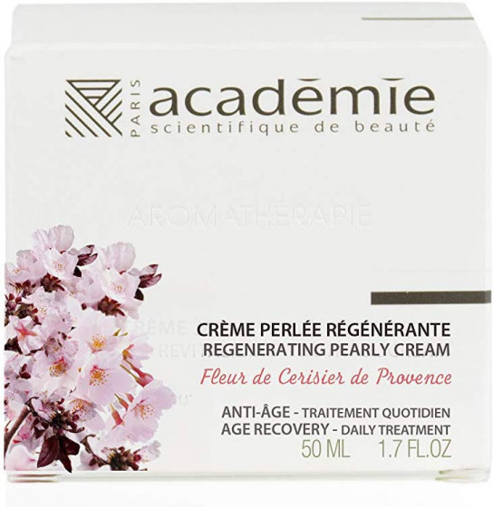 Academie Aromatherapie Regenerating Pearly Cream - Відновлюючий перлинний крем "Вишневий цвіт Провансу" - 3