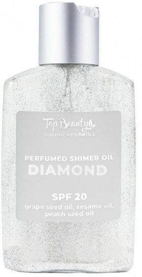 Top Beauty Perfumed Shimer Oil Diamond SPF20 - Суха парфумована сяюча олія (діаманти)