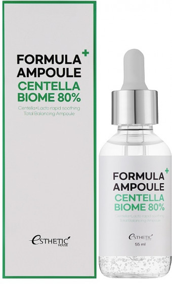 Esthetic House Formula Ampoule Centella Biome 80% - Протизапальна сироватка з екстрактом центели - 1