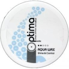 Optima Aqua Wax Shine&Control - Віск для фіксації з вологим ефектом