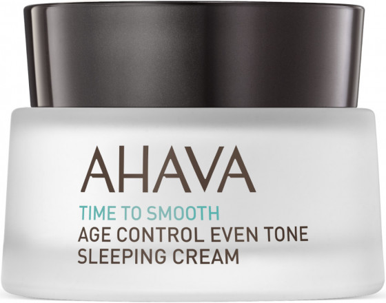 Ahava Time to Smooth Age Control Even Tone Sleeping Cream - Нічний відновлюючий крем що вирівнює тон шкіри