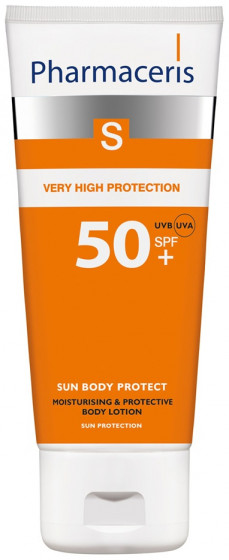 Pharmaceris S Sun Body Protect SPF50+ - Гідроліпідний захисний бальзам для тіла