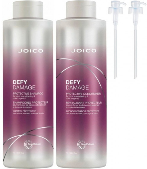 Joico Defy Damage Protective Shampoo - Захисний шампунь для зміцнення дисульфідних зв'язків та стійкості кольору - 1