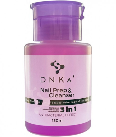 DNKa 3in1 Prep&Cleanser - Засіб для дезінфекції, знежирення та зняття липкого шару