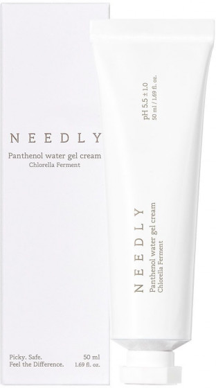 Needly Panthenol Water Gel Cream - Заспокійливий крем - гель з пантенолом