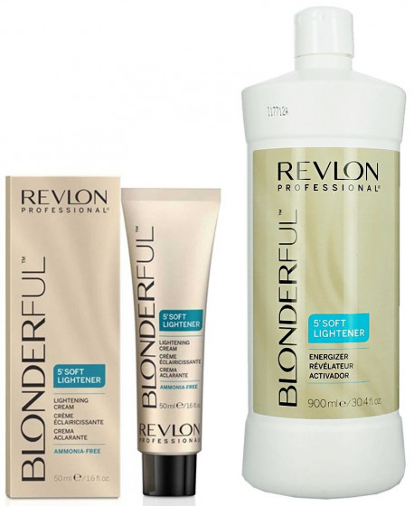 Revlon Professional Blonderful Soft Lightener Cream - М'який освітлювач без аміаку - 1