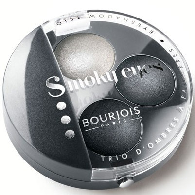 Bourjois Smoky Eyes - Тіні для повік 3-кольорові