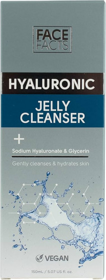 Face Facts Hyaluronic Jelly Cleanser - Желе для очищення шкіри обличчя з гіалуроновою кислотою - 1