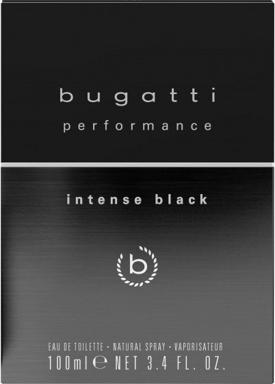 Bugatti Perfomance Intense Black - Туалетна вода - 2