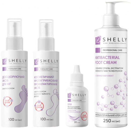 Shelly Long-acting Deodorant for Feet with Farnesol - Дезодоруючий засіб для ніг пролонгованої дії з фарнезолом - 5