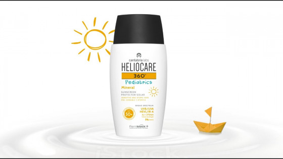 Cantabria Heliocare 360º Pediatrics Mineral SPF50+ - Дитячий сонцезахисний мінеральний крем - 1