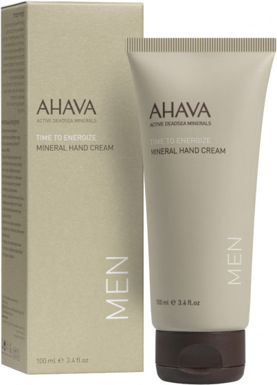 Ahava Men Mineral Hand Cream - Мінеральний крем для рук для чоловіків