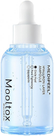 Medi Peel Hyaluronic Acid Layer Mooltox Ampoule - Ультразволожуюча сироватка для обличчя