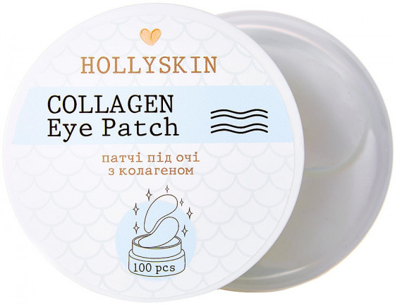 Hollyskin Collagen Eye Patch - Тканинні патчі під очі з колагеном