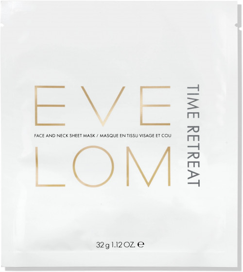 Eve Lom Time Retreat Sheet Mask - Маска-саше для обличчя