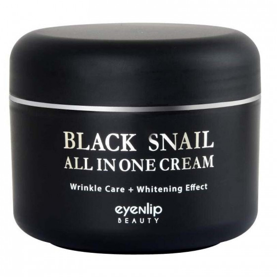 Eyenlip Black Snail All In One Cream - Крем для обличчя з муцином чорного равлика