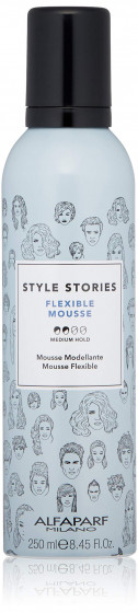 Alfaparf Milano Style Stories Flexible Mousse - Мус для волосся еластичної середньої фіксації