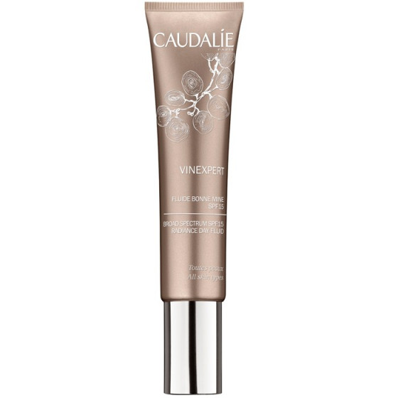 Caudalie Vinexpert Broad Spectrum SPF15 Radiance Day Fluid - Зволожуючий флюїд-сяйво денний SPF 15