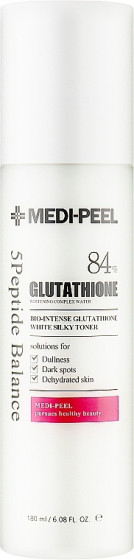 Medi Peel Bio Intense Glutathione White Silky Toner - Освітлювальний тонер для обличчя з глутатіоном