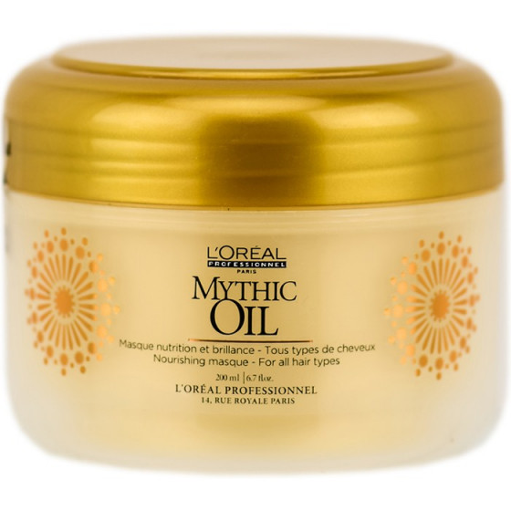 L'Oreal Professionnel Mythic Oil Masque - Поживна маска для блиску волосся