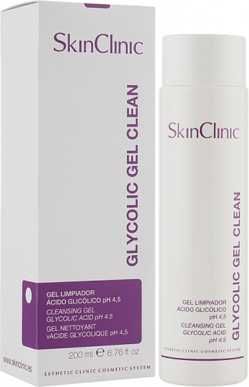 SkinClinic Glycolic Gel Clean - Очищуючий гліколевий гель для обличчя - 1