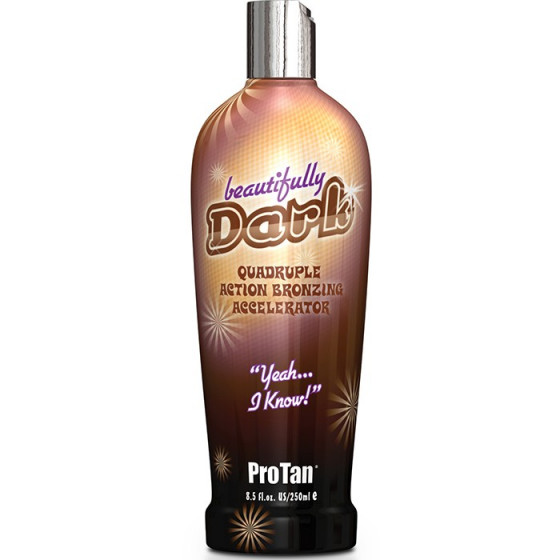 Pro Tan Beautifully Dark Quadruple Bronzing Accelerator - Лосьйон для засмаги з бронзаторами