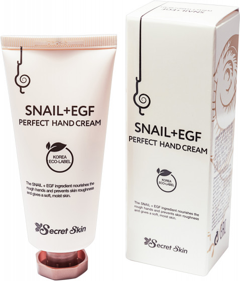 Secret Skin Snail+Egf Perfect Hand Cream - Крем для рук з муцином равлика