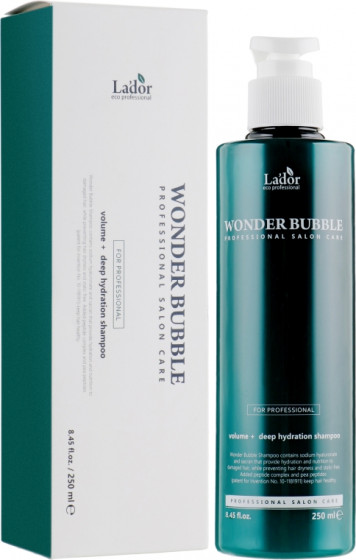 La'dor Wonder Bubble Shampoo - Зволожуючий шампунь для об'єму та гладкості волосся