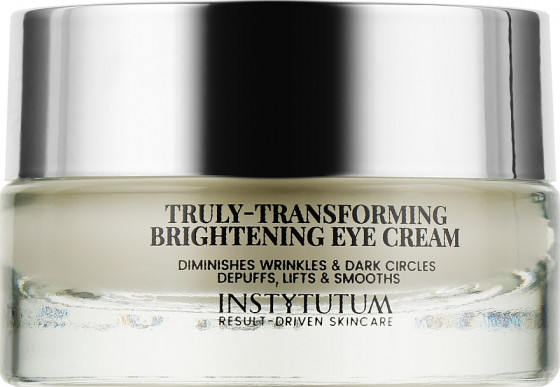 Instytutum Truly-Transforming Brightening Eye Cream - Ліфтинг-крем для повік з освітлюючим ефектом