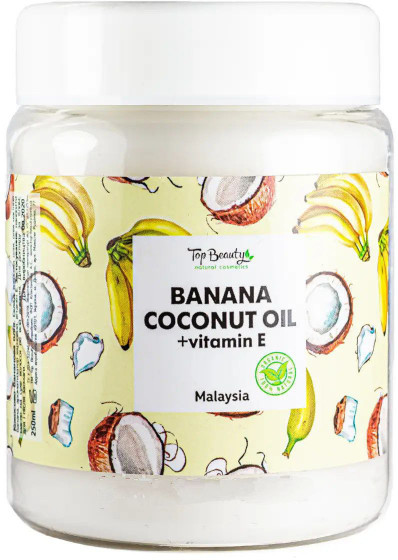 Top Beauty Banana Coconut Oil - Олія кокосова рафінована (банан)