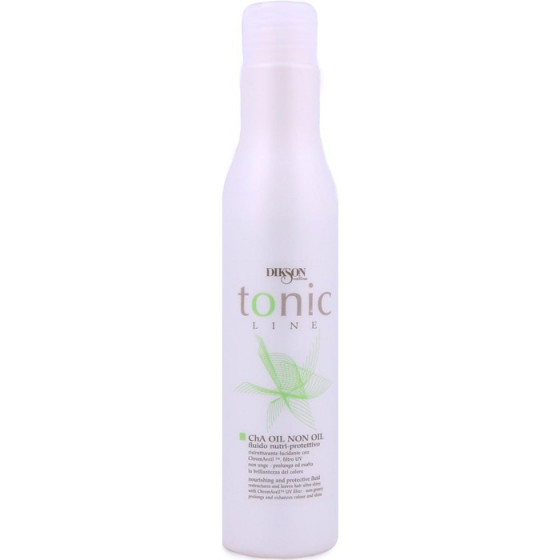 Dikson Tonic Line Cha Oil Non Oil - Живить і захисний флюїд «Масло Без Масла» з ефектом ультра блиску