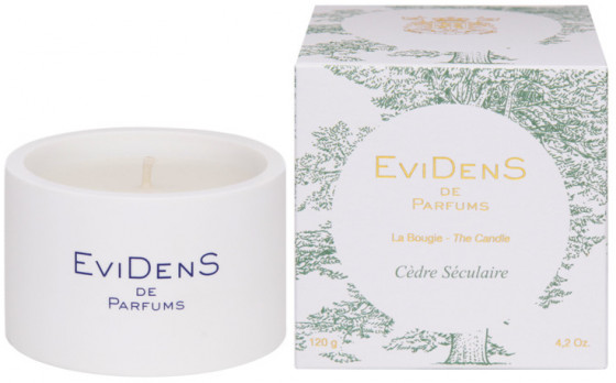 EviDenS de Beaute The Candle Cedre Seculaire - Ароматична свічка "Кедр"