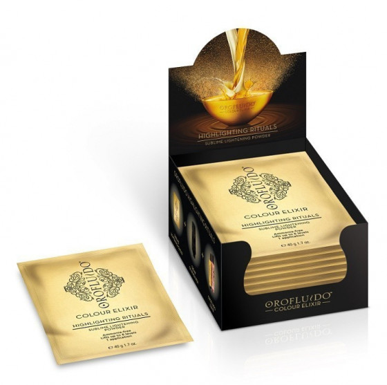 Orofluido Highlighting Rituals Sublime Lightening Powder - Безаміачна осветлююча пудра - 2