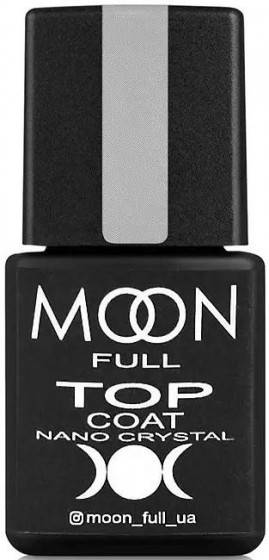 Moon Full Nano Crystal Top Coat - Топ стійкий до подряпин